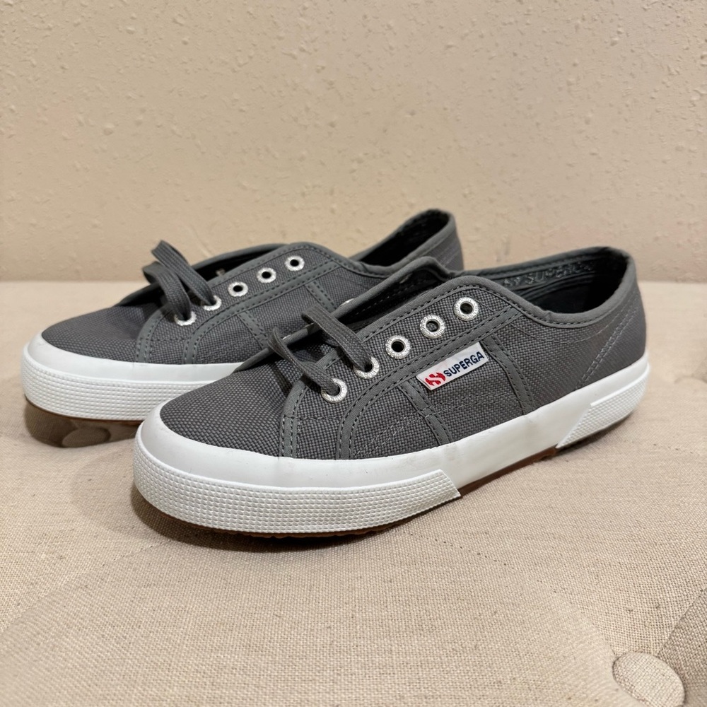 NWT Superga 2750 COTU Classic Sneaker in Grey Sage 7.5